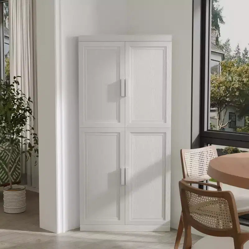 Meubles de rangement utilitaires modernes à 4 portes Rangement efficace