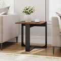 Tables d'appoint industrielles avec cadre en métal pour petits espaces