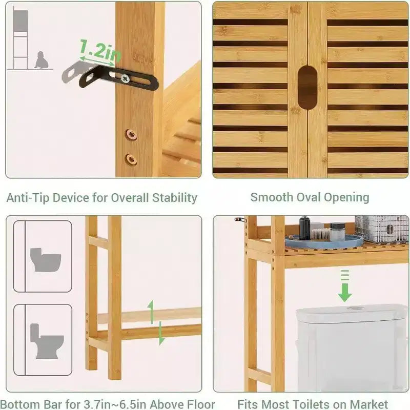 Meuble de rangement WC - Meuble haut de salle de bain