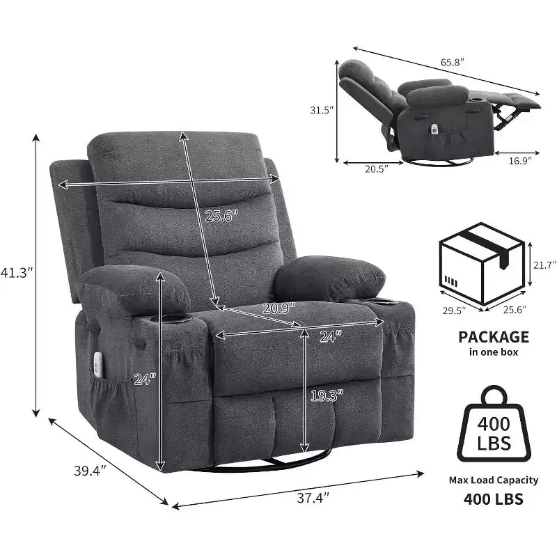 Fauteuil inclinable électrique Canapé inclinable électrique Fauteuil inclinable motorisé réglable