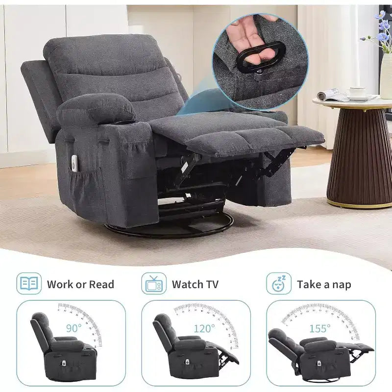 Fauteuil inclinable électrique Canapé inclinable électrique Fauteuil inclinable motorisé réglable