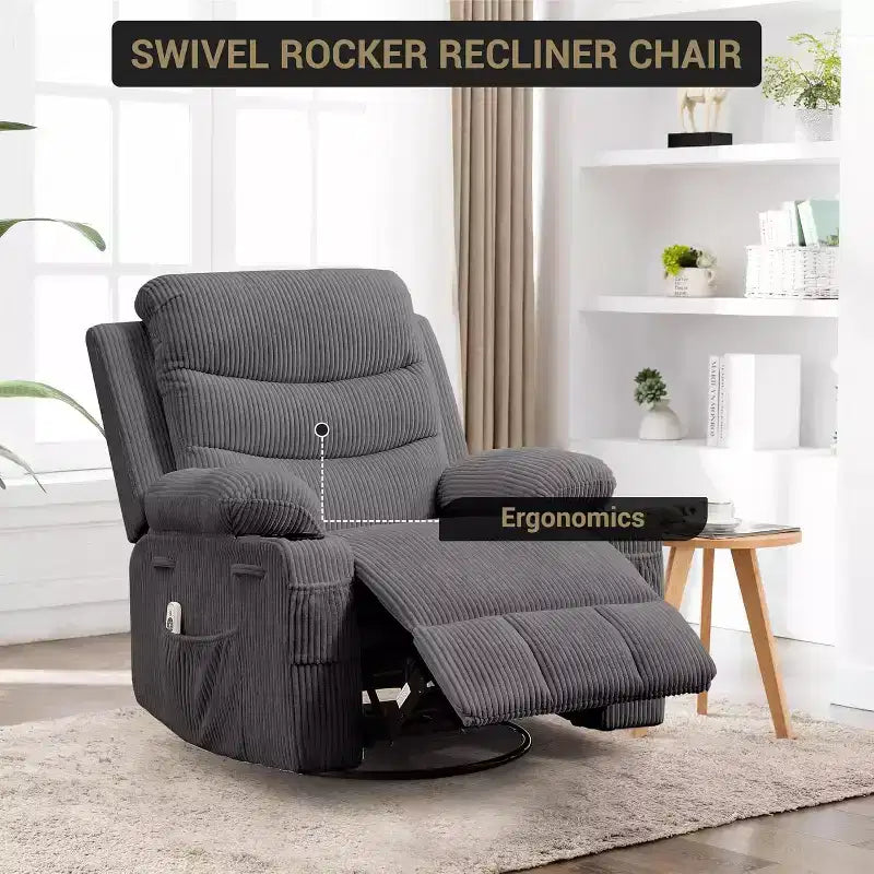 Petit fauteuil inclinable à bascule pour petits espaces