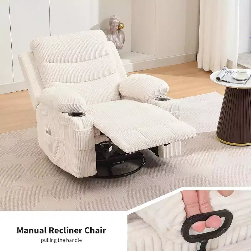 Petit fauteuil inclinable à bascule pour petits espaces
