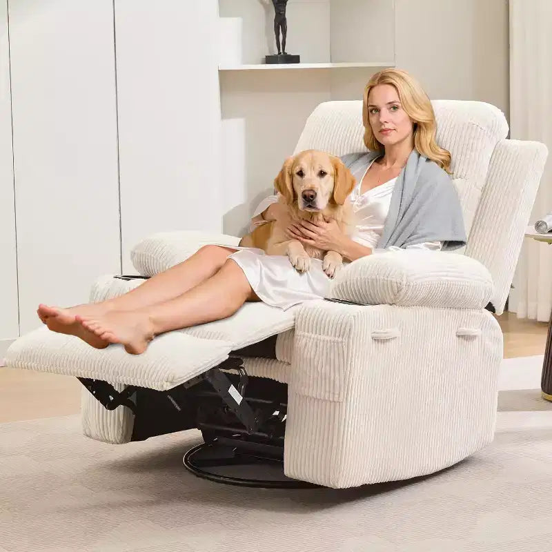 Petit fauteuil inclinable à bascule pour petits espaces