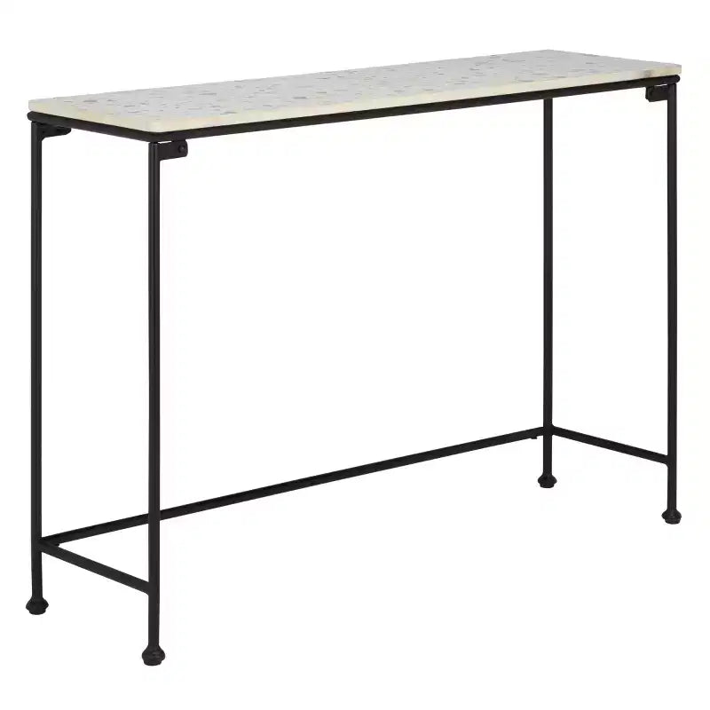 Console Table Gris/Noir