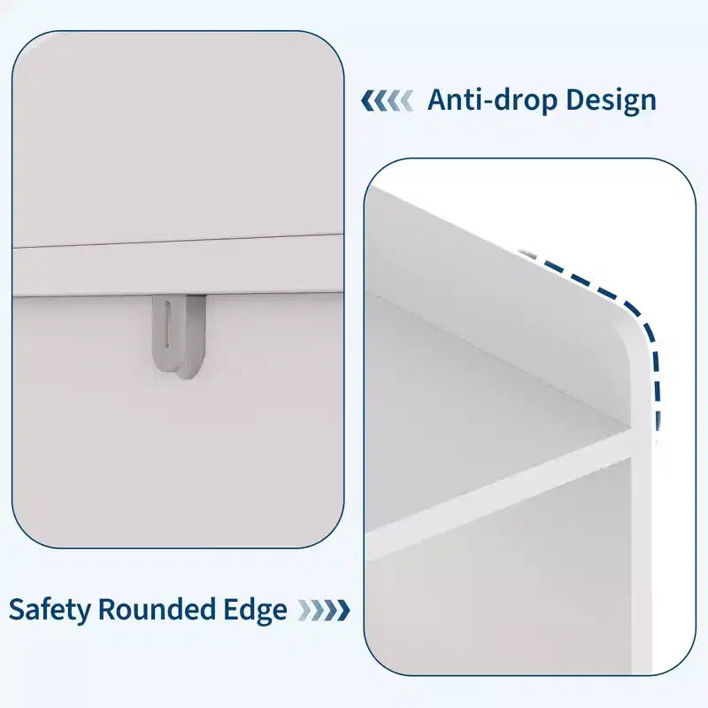Meuble de rangement pour jouets, Bibliothèque pour enfants, Armoire de rangement pour jouets, Étagère à livres pour tout-petits