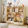 Toy Storage Organizer, Kid Bookshelf, Toy Storage Cabinet, Toddler Book Shelf for Kid Room, Bedroom, Nursery, Living Room