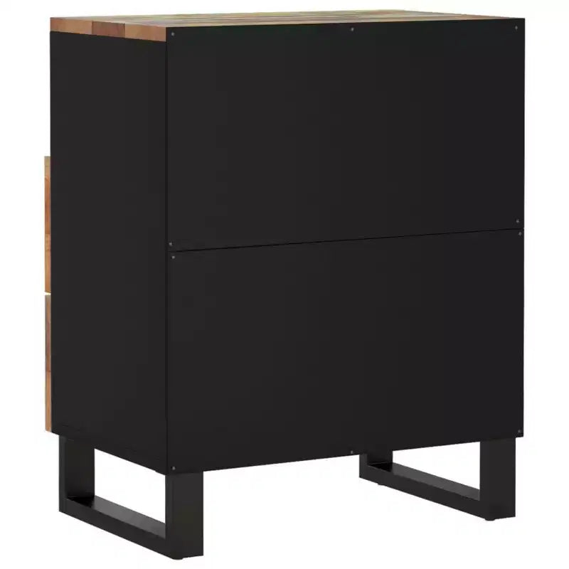Table de chevet Accent avec tiroir de rangement en bois massif