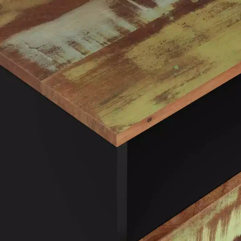 Table de chevet Accent avec tiroir de rangement en bois massif