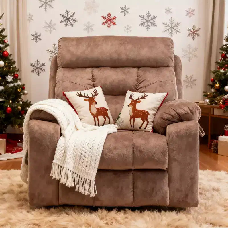 Fauteuil inclinable relaxant électrique pour salon