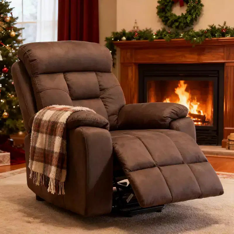 CLIHOME Recliners Lift Chair Relax Sofa Chair Living Room Power Electric Reclining for Elderly