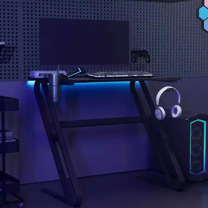 Bureau de gamer avec table d'ordinateur de bureau à domicile - Meuble
