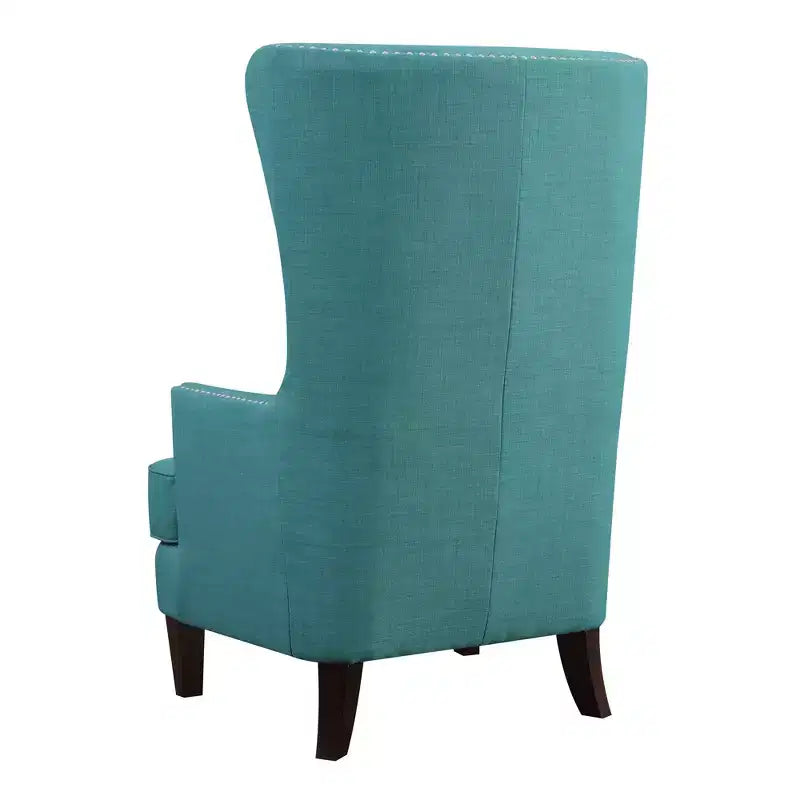 Chaise rembourrée à dossier haut