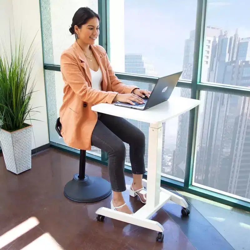 Tabouret ergonomique assis-debout, chaise d'appoint pour bureau debout