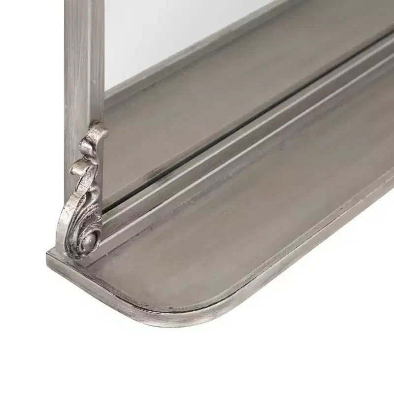 Miroir arche traditionnel avec étagère