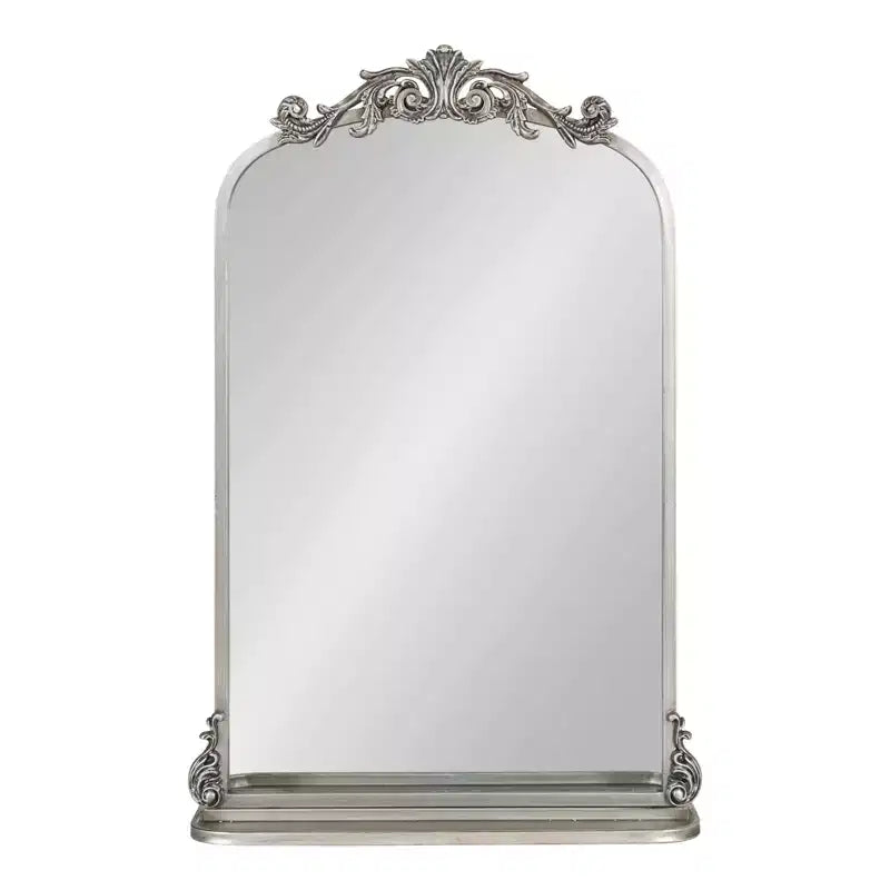 Miroir arche traditionnel avec étagère
