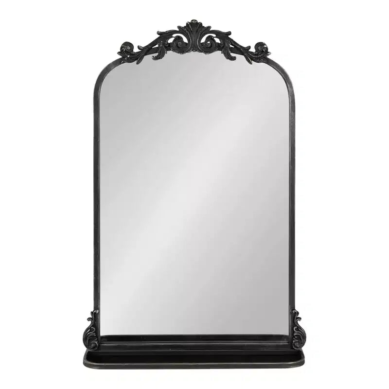 Miroir arche traditionnel avec étagère