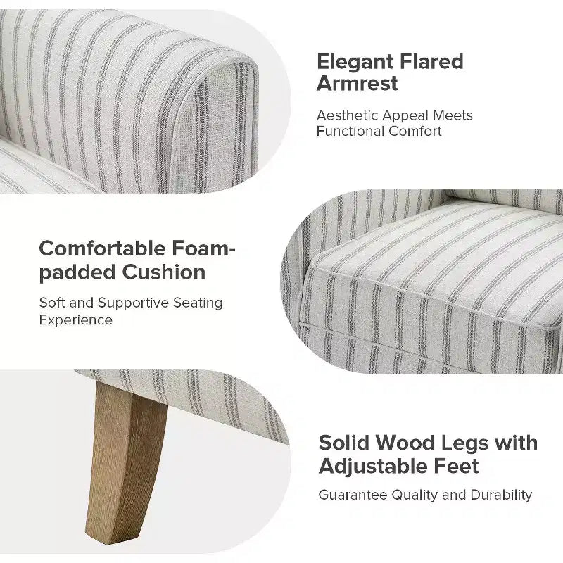 Fauteuil avec accoudoirs spéciaux