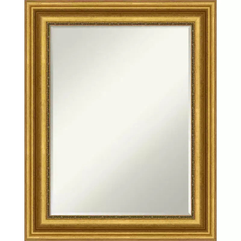 Petit miroir mural biseauté pour salle de bain